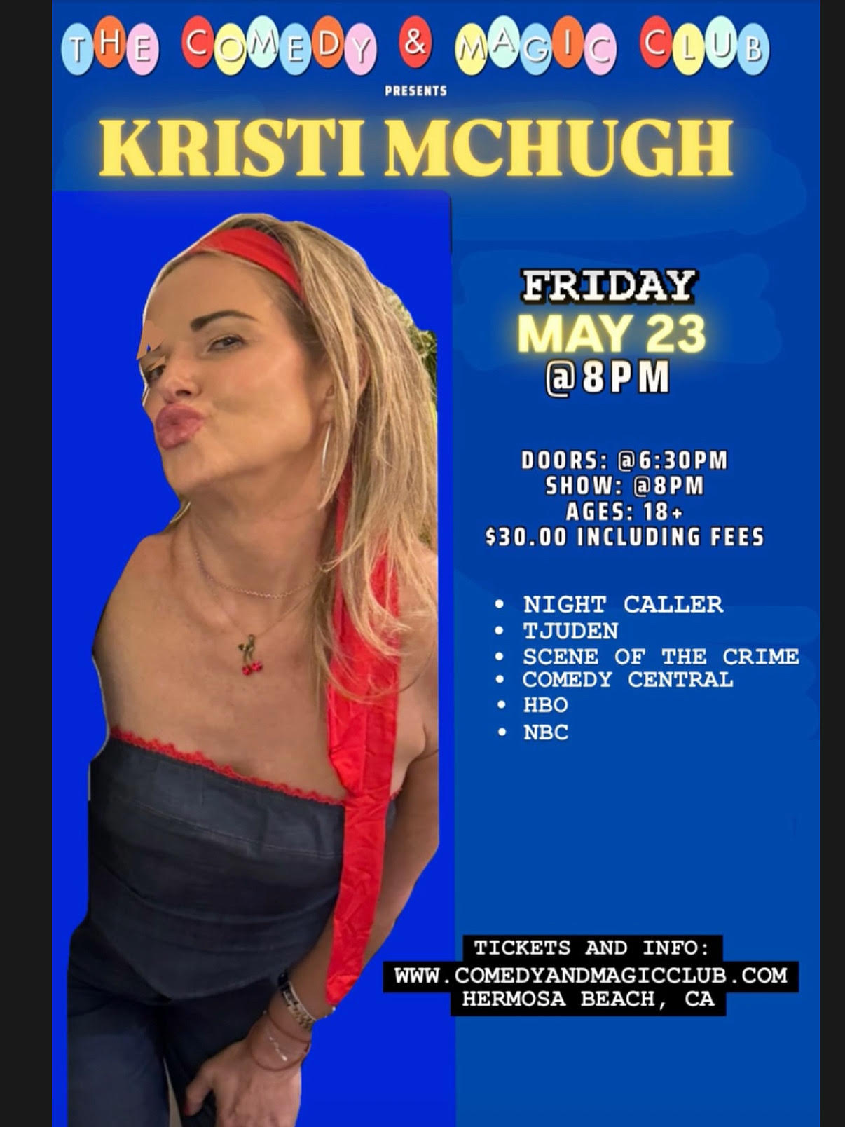 Kristi McHugh Comedy and Magic Club